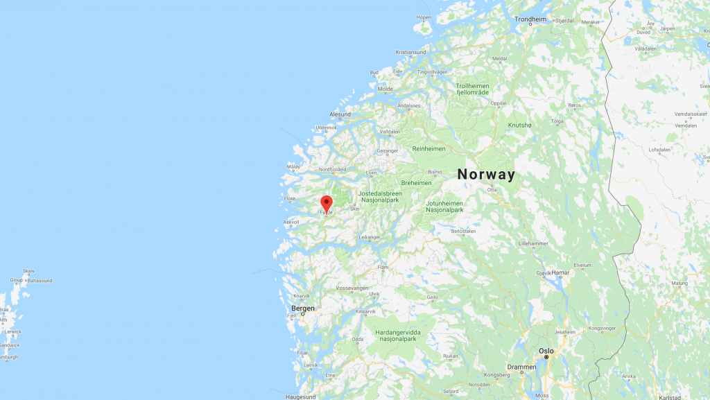 Jolster Norway wave pool location
