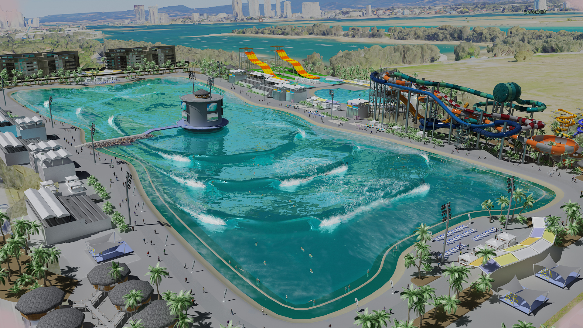 planned wave pool by Surf Lakes