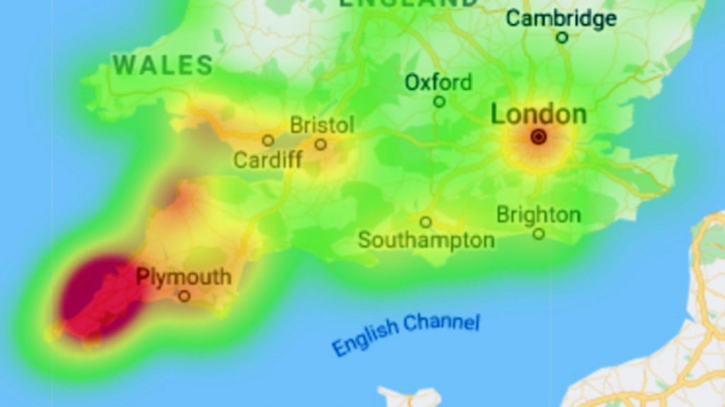 UK Surfer Map