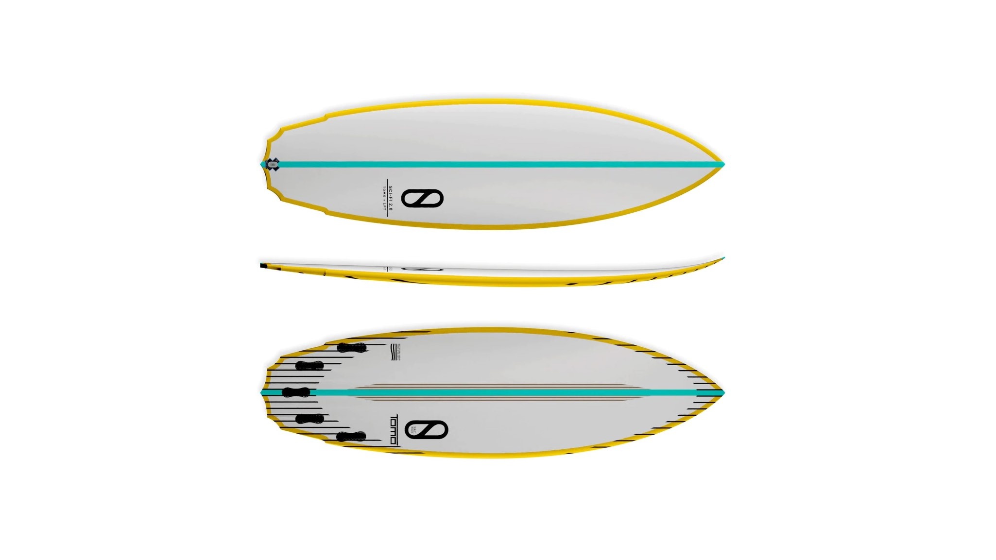 Firewire artificial wave technology, or AWT wave pool surfboard construction