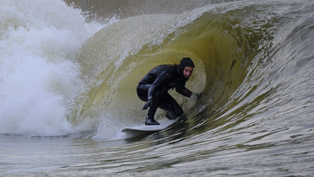 Andy Hadden at Lost Shore Surf Resort