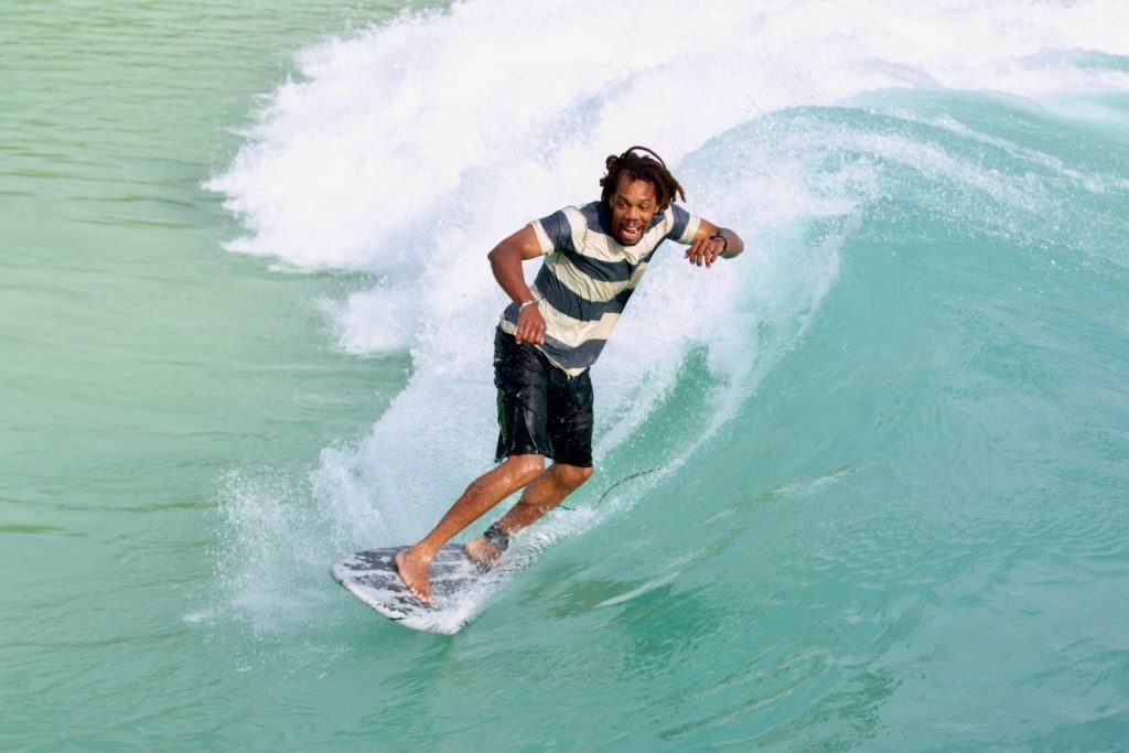 USA Surfing CEO Brandon Lowry is familiar with wave pools