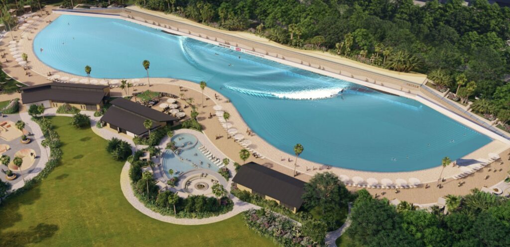 Planned Endless Surf wave pool in houston