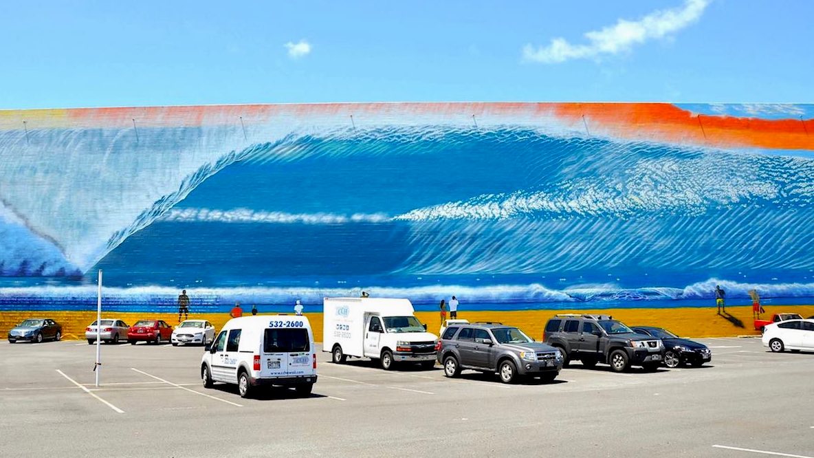 Hilton Alves artwork wave pool