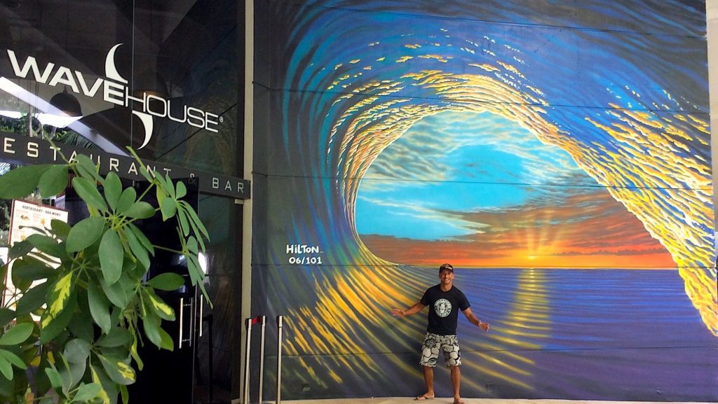 Hilton Alves artwork wave pool
