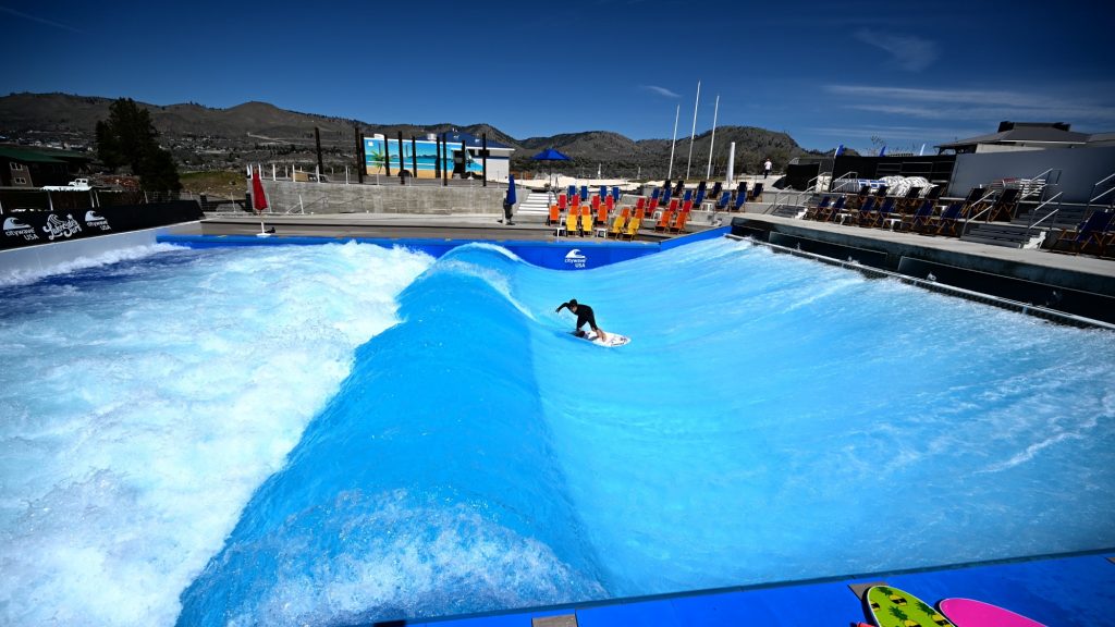 how does the citywave standing wave pool work