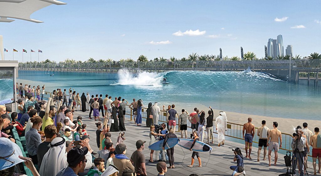 kelly slater wave pool in middle east