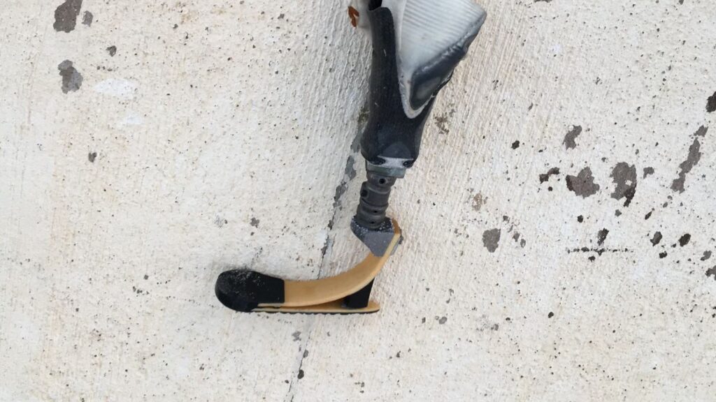 prosthetic leg found in the Waco wave pool