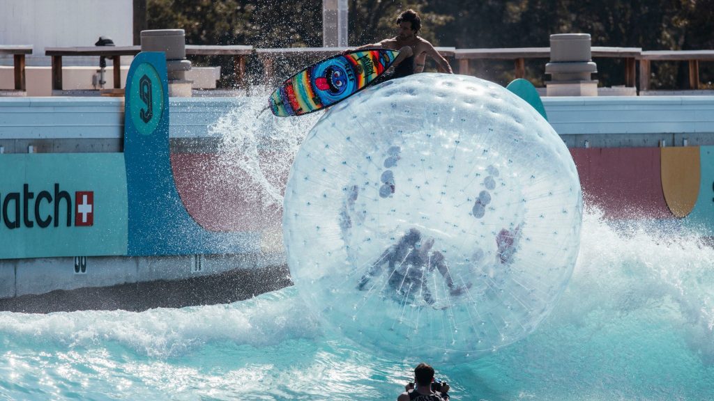 2024 Swatch Nines at the Waco Surf wave pool