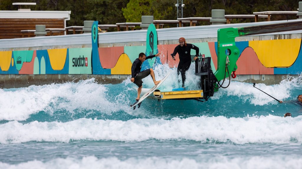 2024 Swatch Nines at the Waco Surf wave pool