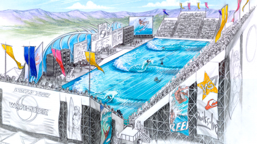 Early Tom Lochtefeld wave pool concept