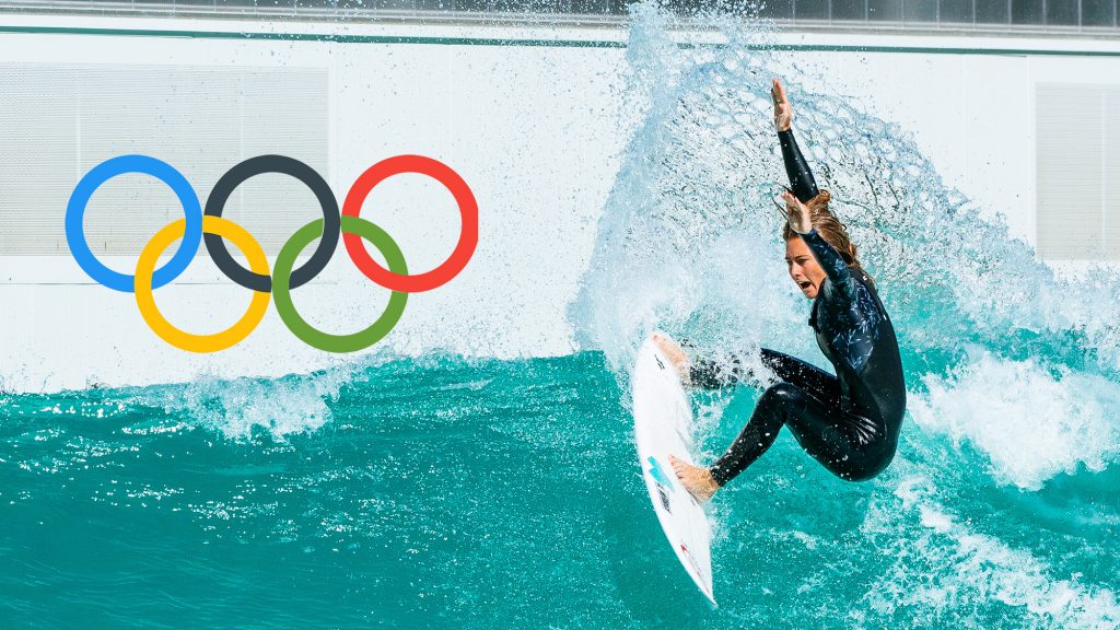 Olympic surfing: Nikki van Dijk wavegarden cove