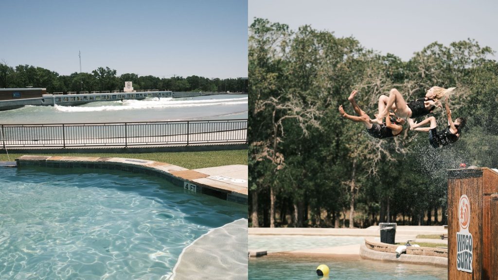 waco surf attractions pool and water slide