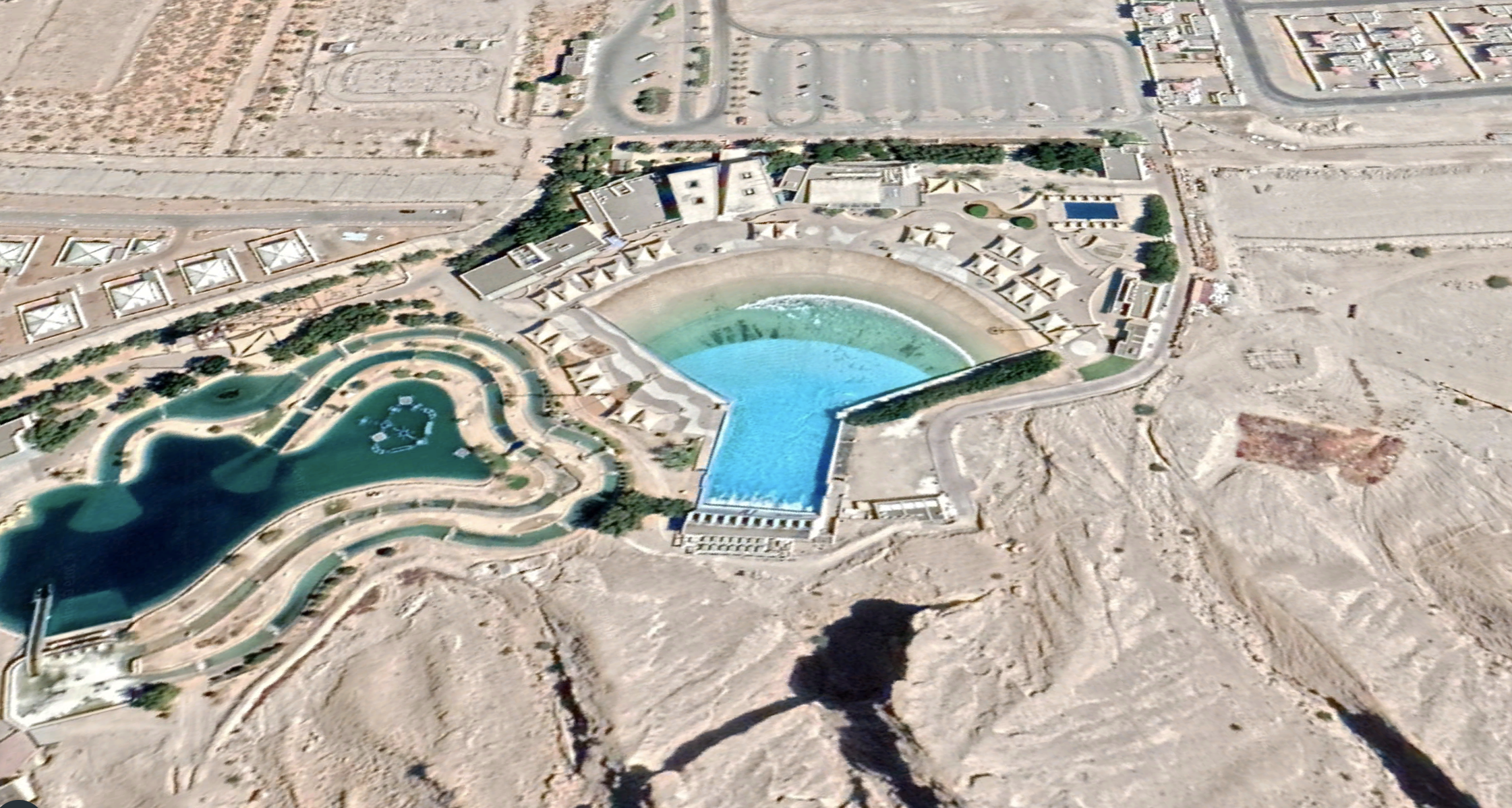 wave pools from space