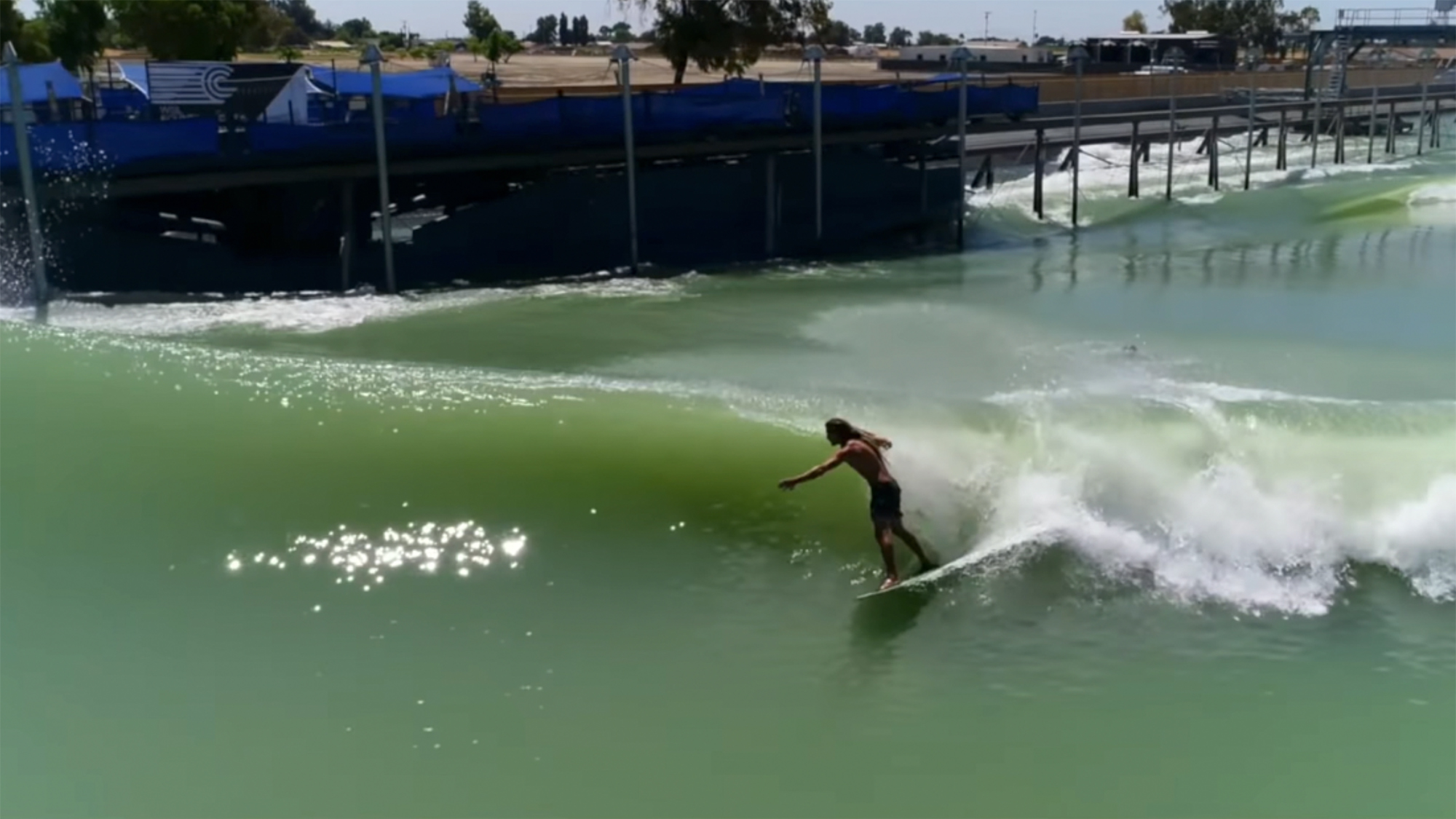 Austin Keen at the Kelly Slater Surf Ranch
