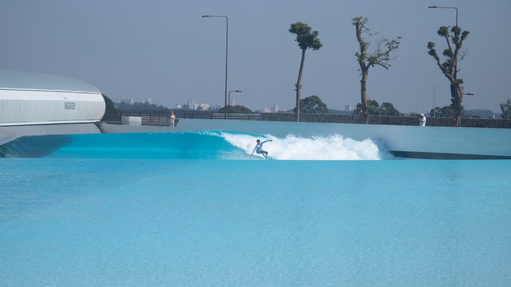 AI Camera System at Praia da Grama Wave Pool