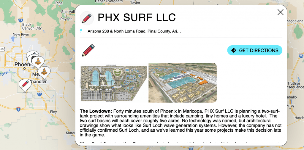 PHX Surf facility