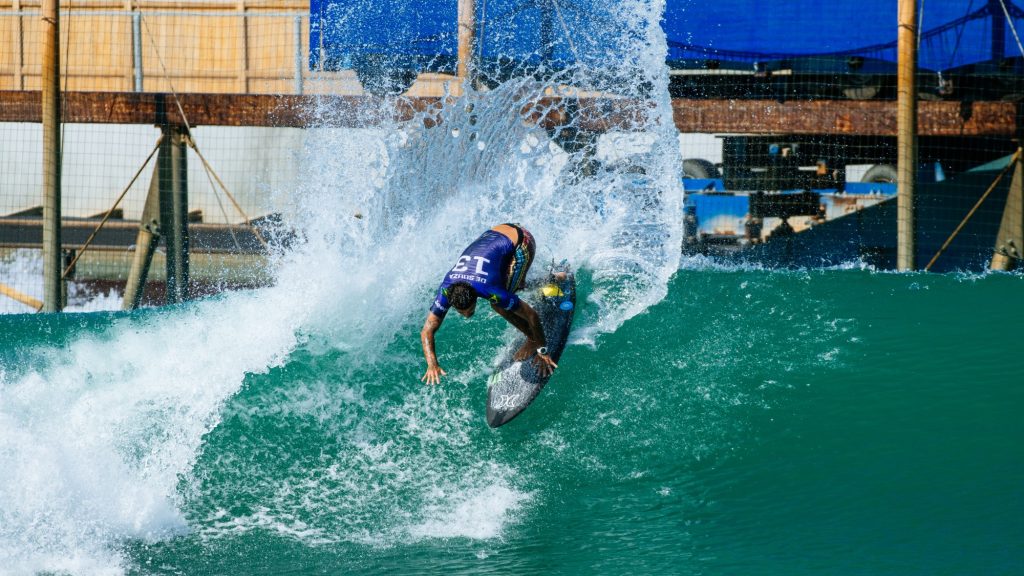  Filipe Toledo of Brazil in the Final of the Surf Ranch Pro presented by Adobe on JUNE 20, 2021 in Lemoore, CA, United States. (Photo by Pat Nolan/World Surf League)