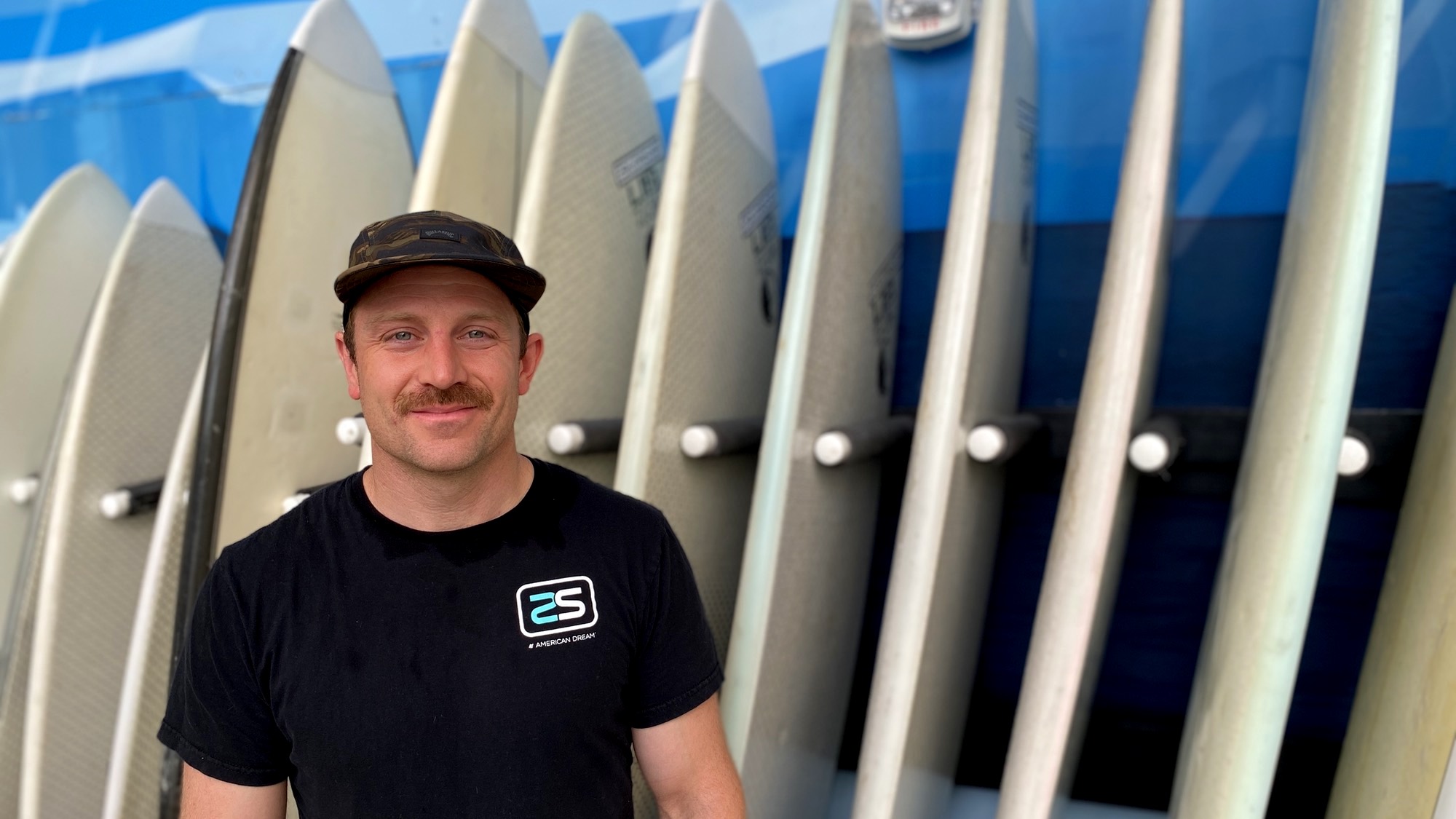 Greg Kaasmann of Skudin Surf at American Dream