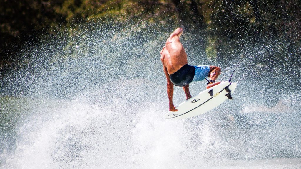 kelly slater at the bsr surf ranch